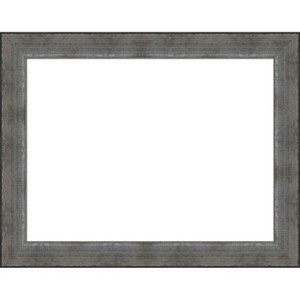 Amanti Art Forged Pewter Framed Dry Erase Magnetic Board - 1 of 4