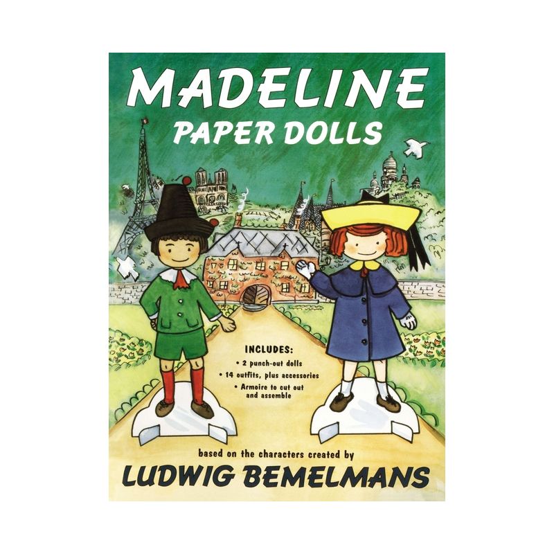 Madeline Paper Dolls - by  Ludwig Bemelmans & Jody Wheeler (Paperback), 1 of 2
