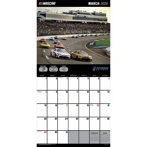 TF Publishing 13.5"x14.5" 2026 Nascar Tracks Wall Calendar - 1 of 4