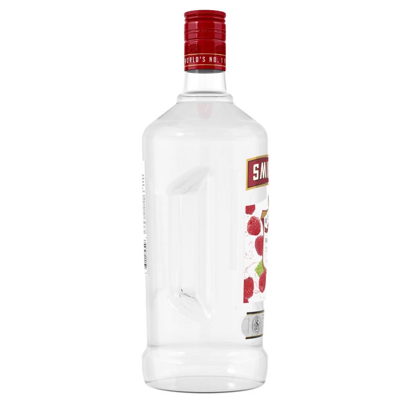 Smirnoff Raspberry Flavored Vodka - 1.75L Plastic Bottle, 5 of 7