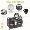 Infans 4 in 1 Portable Pack & Play Foldable Baby Bassinet w/ Mattress Carrying Bag - 4 of 4