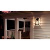 Urban Ambiance Luxury English Country Outdoor Wall Light,  19-1/4"H x 10-1/2"W,  Midnight Black, UHP1055 - 2 of 4