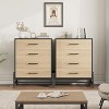 Garvee 4-Drawer Tall Dresser for Bedroom 38.6 Tall Engineered Wood Storage Chest with Waterproof Desktop and Anti-Tip Safety - 4 of 4