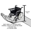 Wheelchair for WWE & AEW Wrestling Action Figures - 4 of 4