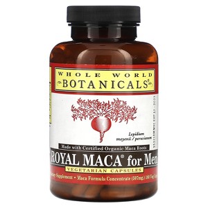 Whole World BOTANICALS Royal Maca for Men, 180 CT - 1 of 2