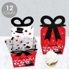 Big Dot of Happiness Ta-Da, Magic Show - Square Favor Gift Boxes - Magical Birthday Party Bow Boxes - Set of 12 - 3 of 4