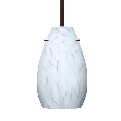 Besa Lighting Pera 9 1 - Light Pendant in  Bronze