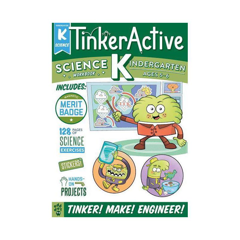 Kindergarten - Science -  (Tinkeractive Workbooks) by Megan Hewes Butler (Paperback), 1 of 2