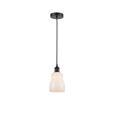 Ellery - 1 Light Cord Hung Mini Pendant In Nautiical Style-9.75 Inches Tall and 4.5 Inches Wide
