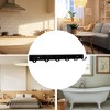 Unique Bargains Bathrooms Coat Rack Wall Hooks for Hanging Hat Rack Towel - 3 of 4
