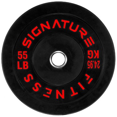Sapphtopaz Olympic Rubber Weight Plates for Barbell, 2-Inch Barbell Plates for Weightlifting and Strength Training in Home & Gym