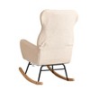 PAGED Modern Dual Purpose Sofa Chair, Ergonomic Adjustable Foldable Lounge Chair for Balcony, Bedroom, Living Room - 4 of 4