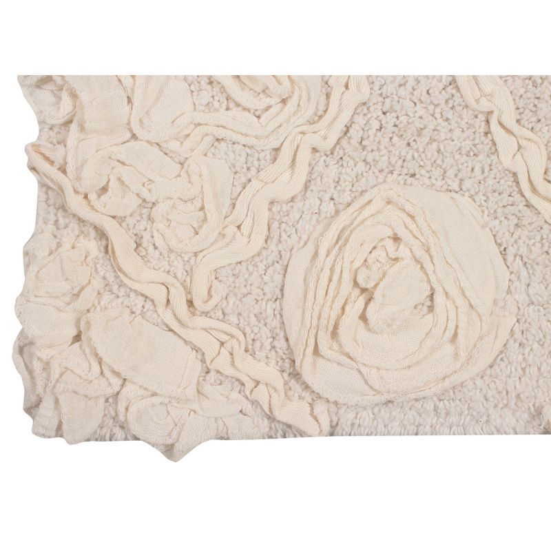 Modesto Collection Cotton Tufted Bath Rug - Home Weavers, 3 of 5