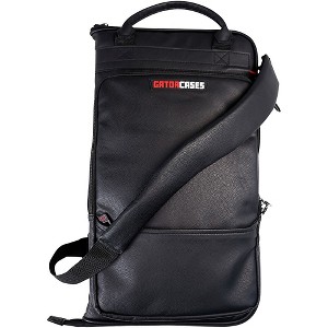 Gator Deluxe Faux Leather Drum Stick Bag Black - 1 of 4