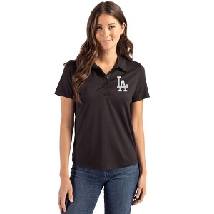 Los Angeles Dodgers Cutter & Buck Coastline Epic Comfort Recycled Womens Polo - 1 of 1