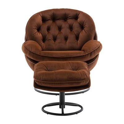 Accent TV Chair with ottoman