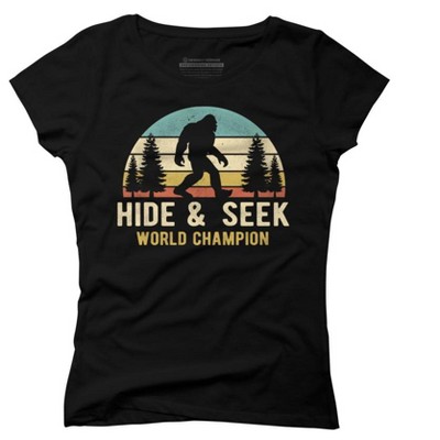bigfoot hide and seek world champion shirt