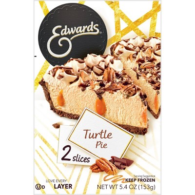 Edwards Frozen Turtle Pie Slices - 2pk - 5.4oz