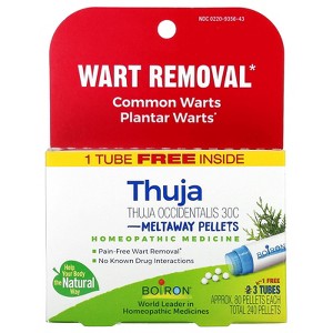 Boiron Thuja Occidentalis, 30C, 3 Tubes, 80 Pellets Each : Target
