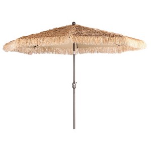 Aoodor 9FT Patio Umbrella Thatch Outdoor Umbrella（ no Base） - 1 of 4