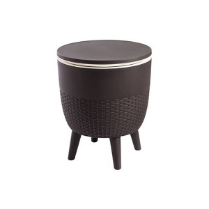 Cancun 2-In-1 Outdoor Side Table - 1 of 3