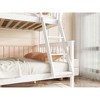 Twin Over Full Bunk Bed with Trundle, Ladder and Guardrails - 4 of 4