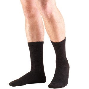 Truform Medical Compression Socks for Men and Women, 8-15 mmHg Crew Length to Mid-Calf - 1 of 4