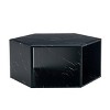 FURNIinspire Coffee Tables Hexagonal Coffee Table, Conversation Table, Living Room Tables Novelty Accent Table Home, Black , 31.5"*27"*14" - 4 of 4