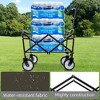 Whisen Minimeetall Multi-use Bag, Collapsible Foldable Wagon Cart with 3pcs Plastic Liner Bag /Cover - 3 of 4