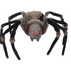 Halloween Express  Deluxe Light Up Spider Halloween Decoration - Size 53 in - Gray - 1 of 4