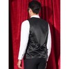 Lars Amadeus Men's V-Neck Party Dress Prom Nightclub Shiny Sleeveless Argyle Sequin Vest - 2 of 4