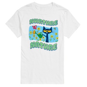 Men's - Pete the Cat - Nurture Nature Short Sleeve Graphic T-Shirt - 1 of 4