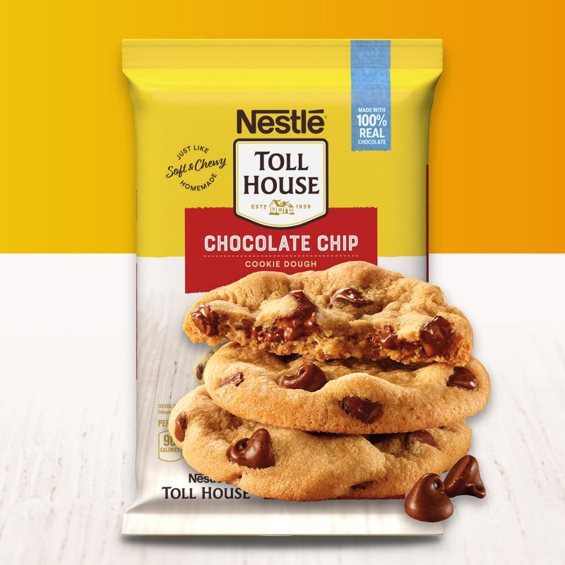 Nestle Toll House Chocolate Chip Cookie Dough - 16.5oz, 5 of 12
