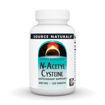 N-Acetyl Cysteine 600mg by Source Naturals, Inc.  -  120 Tablet