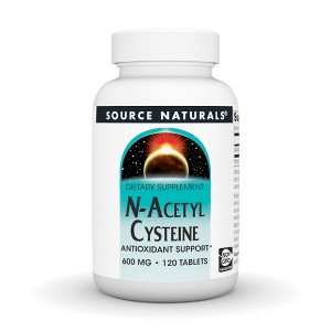 N-Acetyl Cysteine 600mg by Source Naturals, Inc.  -  120 Tablet - 1 of 3