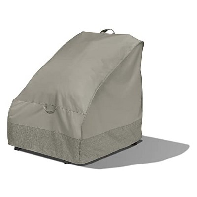 Duck Covers Weekend Water-Resistant Patio Chair Cover with Integrated Duck Dome 30 x 35 x 36 Inch Moon Rock