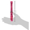 Casual Canine ⅝" Wide Nylon Dog Collar, Fits Necks 14" to 20", Raspberry Sorbet - 3 of 3