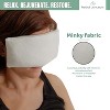 Herbal Concepts Aromatherapy Eyes Pack – Microwaveable Wrap with Organic Flaxseed, Yarrow & Hops for Sinus and Headache Relief, Lavender - 3 of 3