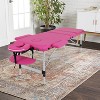 BestMasssage Massage Table 3 Folding Lash Spa Bed Professional Portable Massage Bed - 2 of 4