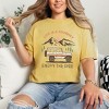 Simply Sage Market Women's Life Is A Journey Short Sleeve Garment Dyed Tee - 2 of 2