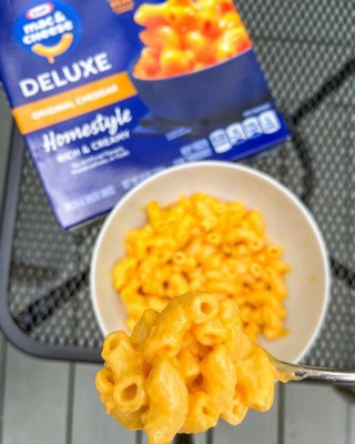 Kraft Deluxe Four Cheese Mac And Cheese Frozen Meal - 12oz : Target