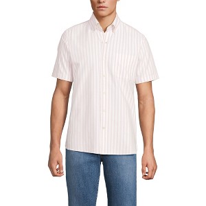Lands' End Men's Short Sleeve Sail Rigger Shirt - 1 of 3