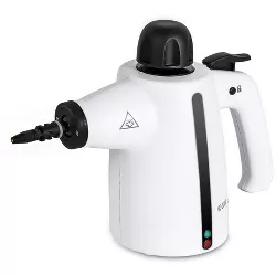 COMMERCIAL CARE Steam Cleaner 1200W and 8.45 Oz. Tank, White