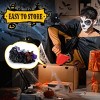 SEVOBAL Party Decorations Accessories Halloween Inflatables Castle Archway Outdoor Decorations, Scary Halloween Ghost Decor, Purple, 94.5"*23.6"*118" - 2 of 4