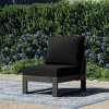 WestinTrends Montara Outdoor HDPE Sectional Armless Chair with Water-Proof Patio Cushions - 2 of 4