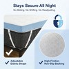 Dyonery 3-Inch Firm Memory Foam Mattress Topper , CertiPUR-US Certified, High-Density Bed Topper Pad, Back Pain Relief, Cooling Support - 3 of 4