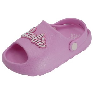 Barbie Toddler Girls' Cloud Slide Sandals - 1 of 4