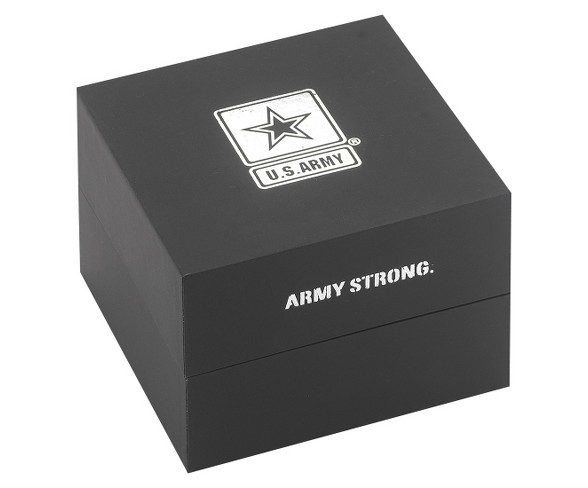 Men's' Wrist Armor U.S. Army Analog Quartz Watch - Black