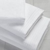 SEVOBAL Bath Towel and Washcloth Sets 12 Piece Quick Dry Cotton Towel Set with Treatment for Bathroom Use, White, 13.5"*9.5"*7.5" - 2 of 4