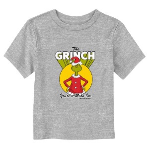 Toddler's Dr. Seuss Grinch You’re a Mean One T-Shirt - 1 of 3